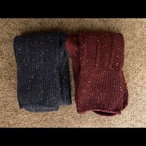 Red and Blue Thigh High Socks!